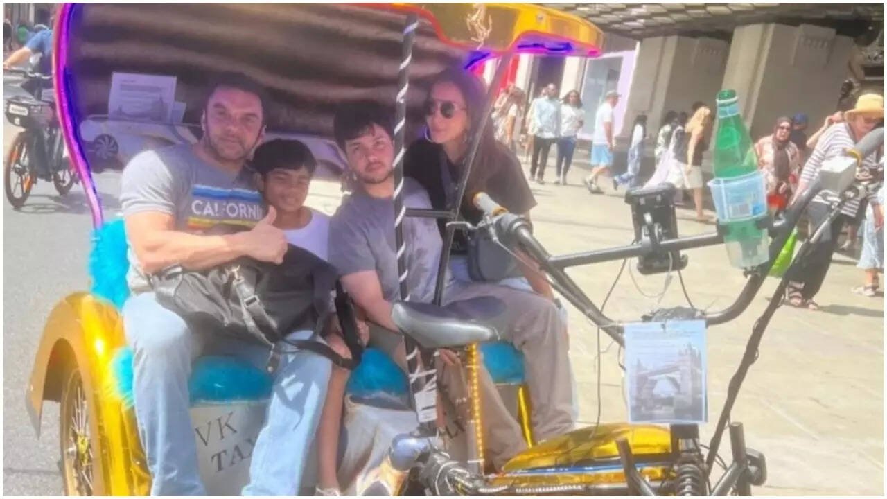 Sohail and ex-wife Seema reunite for family holiday
